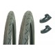 Set pnevmatik -  2.25 X 17 Slick - Deestone D798