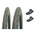 Set of 2 tires 2.25 x 17 Deestone D98 / Semislickprofile