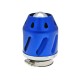 Air filter Grenade blue straight version 35/48mm carb connection (adapter)