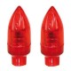 Led kapice ventila - Red -  AV German Quality