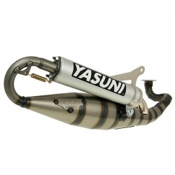 Exhaust Yasuni Carrera 16/07 Aluminum (E) for Minarelli Horizontal - Aerox , Nitro , Neos , SR50 , Area 51