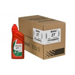 Oil set  Castrol 2T - Box 12x1 Liter