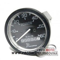 Speedometer Tomos Or. A3 , APN , ATX 0-60km - Facomsa