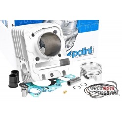 Cylinder kit Polini aluminum sport 79cc 49mm for Piaggio 50 4T 4V
