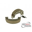 Brake shoe set 100x20mm for drum brake for Piaggio Free , NRG , TPH , Typhoon 50 , Zip Base 25 , 50
