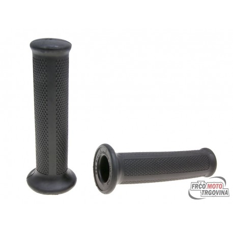 Handlebar rubber grip set Domino 1052 Trial black 126mm