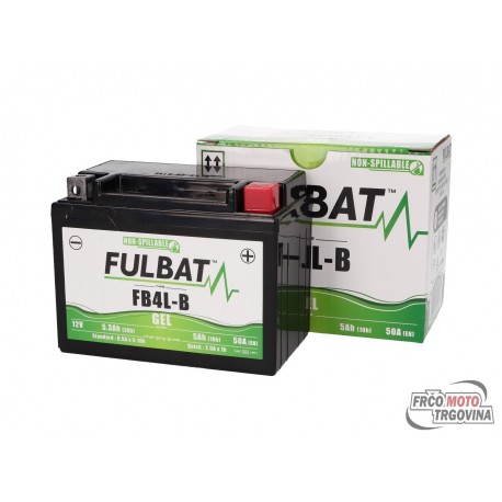 Akumulator Fulbat gel cell FB4L-B (5Ah) SLA