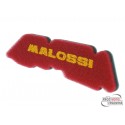 Air filter foam Malossi double red sponge for Derbi , Gilera , Piaggio