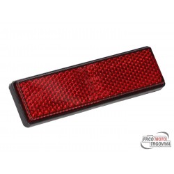 reflector 94x28mm red color, M5 screwable