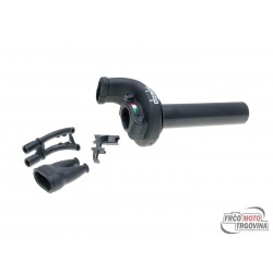 quick action throttle Domino KRE 03 off-road 2.6/ 45mm black - universal
