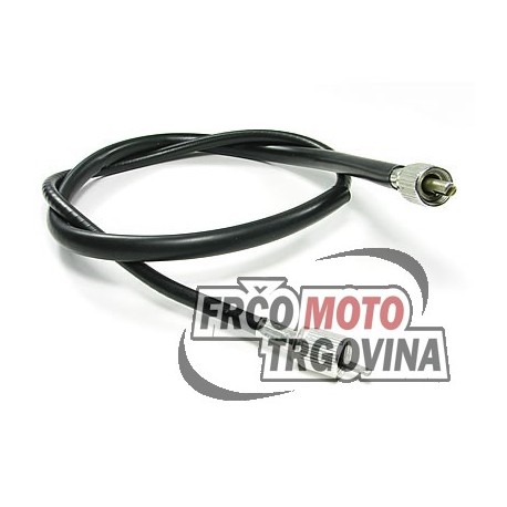 speedometer cable with cap nut - one square and one slotted drive end - version B