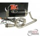 Auspuh Turbo Kit G Max 4T Sport SYM Fiddle 2 , Symply 2 50cc 4T