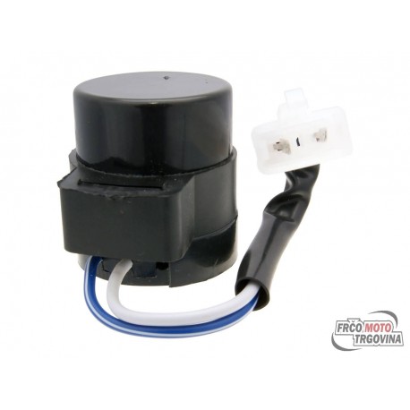 Flasher relay 2-pin 12V soundless with plug