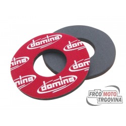 Grip donuts Domino Red color for off-road Grips