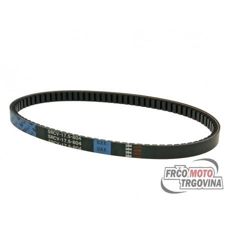 Drive belt Type 804mm for Piaggio long version - Storm 50 , Free 50 , Gilera Stalker 50