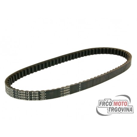 Drive belt 808x17.5mm Dayco for CPI 50cc 2-stroke 2003- , Piaggio NRG , NTT LC -2000