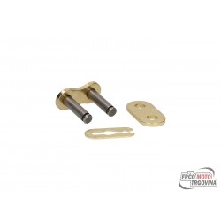 Chain clip master link joint AFAM reinforced golden - A428 R1-G