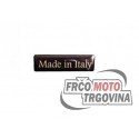 Emblem Made in Italy 35mm x 10 mm