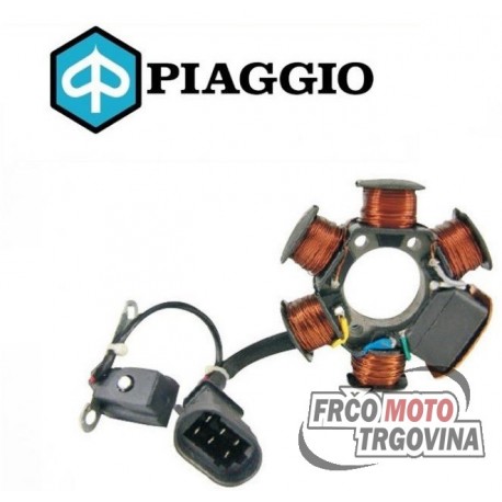 Stator Aprilia/Piaggio 50cc 6 Poles 584525/639865/830296
