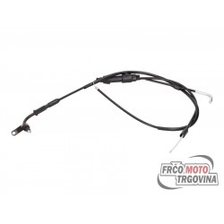 Throttle cable for Rieju RRX, Spike-X, MRT, MRX 05-, SMX 05- (w/ Pricol oil pump)