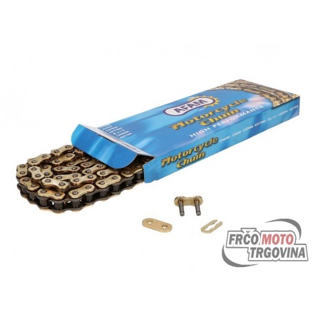 Drive chain AFAM reinforced gold 420 R1-G x 132