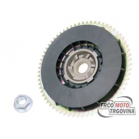 Outer pulley complete for variator for Piaggio 50cc 2T 1998- , 50cc 4T , 100cc 4T