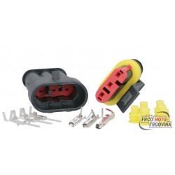 electrical wiring repair / connector kit waterproof 3-pin