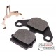 brake pads OEM organic for Aprilia, Hyosung, Peugeot, Derbi, Piaggio, TGB