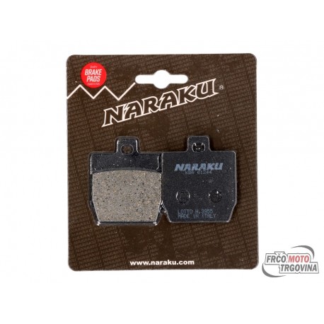 brake pads organic for Yamaha Aerox, MBK Nitro