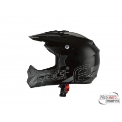 helmet Speeds Cross III glossy black / titanium