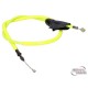 Clutch cable Doppler PTFE neon yellow for Aprilia RX 50 06-, SX 50, Derbi Senda 06-, Gilera SMT, RCR