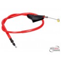 Clutch cable Doppler PTFE neon red for Aprilia RX 50 06-, SX 50, Derbi Senda 06-, Gilera SMT, RCR