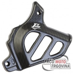 Front sprocket cover carbon look for Minarelli AM6