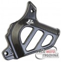Front sprocket cover carbon look for Minarelli AM6
