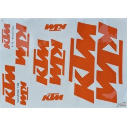 Sticker set KTM - 35 x25 cm