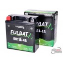 Battery Fulbat 6N11A-4A 6V 11Ah GEL for Simson S50, S51, SR50, SR80, MZ TS/ ES/ ETS