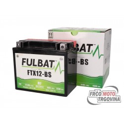 Battery Fulbat FTX12-BS MF maintenance-free