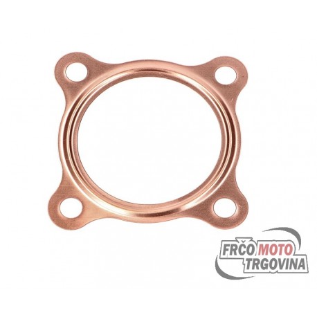 Gasket cylinder head 0.3mm copper 40-43.5mm 70ccm for Puch universal