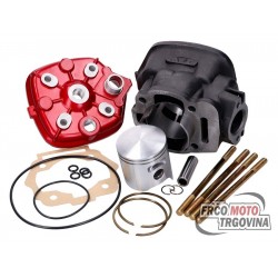 Cylinder kit MVT Iron Max 75cc for Piaggio , Derbi engine D50B