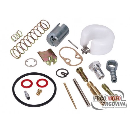 Carburettor repair kit for Bing SRE carburettor 12mm for Zundapp, Puch Maxi