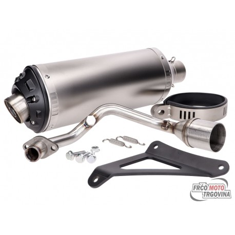 Exhaust Power1 aluminum for Vespa Primavera, Sprint, Zip 4T 50 Euro 5