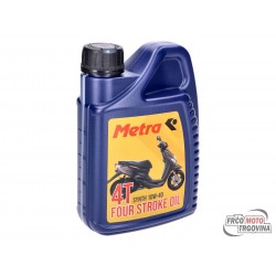 Olje Metra full synthetic 4T 10W40 - 1 Liter