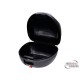 Kofer Top Case crni - sa bravicom i 2 ključa - 32L kapacitet reflector bijela