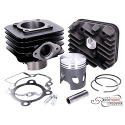 cylinder kit Top Performances Trophy Black Edition 70cc for Piaggio AC