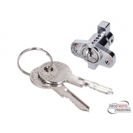 Ključavnica z ključem zadnih torbic orodja Tomos  03 / 04 T12 / VS 50, 14V