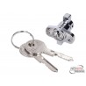Lock with key for rear tool bags Tomos COLIBRI 03 / 04 T12 / VS 50, 14V , Puch VS, MS, VZ, MV, TF, SG, TL, SV