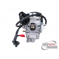 Carburetor PD26JC 26mm membrane controlled for GY6 125 - 150ccm