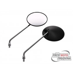 Mirror set M8 round 120mm for Simson , moped , Univerzal