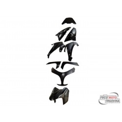 fairing parts kit 9-piece black for Yamaha T-Max 500i 08-11 E3 [SJ061/ SJ064/ 4B5]