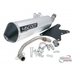 Izpuh Tecnigas 4SCOOT Piaggio Leader Motor 125-200ccm